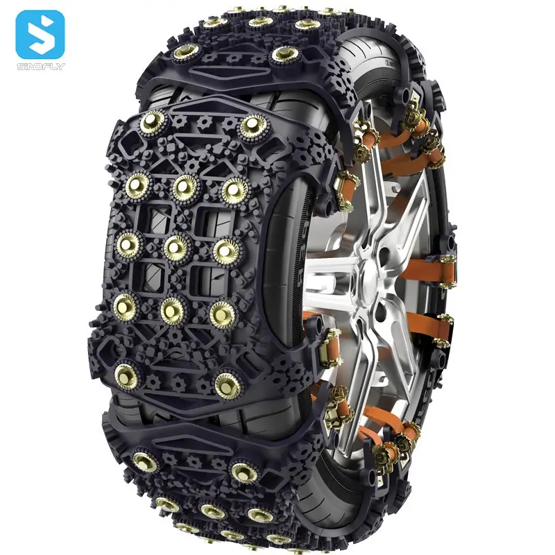 Universal Auto Tire Snow Chains Anti-Skip Belt Safe Driving Winter Tyres Wheels Snow Chains For SUV VAN Auto Accessories