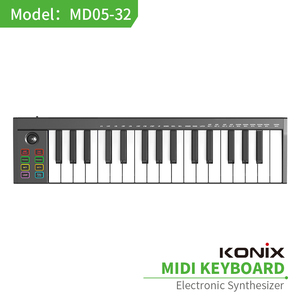 Konix Latest Cheap MD05-32 <strong>MIDI</strong> Piano <strong>Keyboard</strong> <strong>Controller</strong> 32 Keys Electronic Organ <strong>MIDI</strong> <strong>Controller</strong> Arranger <strong>Keyboard</strong> - Product Image 6
