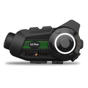 Sistema de intercomunicación con cámara para motocicleta, 6 conductores Casco de motocicleta walkie-talkie Bluetooth con cámara para video + foto - Product Image 1
