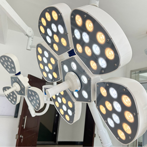 700/500 <span class=keywords><strong>LED</strong></span>シャドウレスオペレーティングライトシアターランプ53花びら電源ISO認定アクリル金属-プラスチック