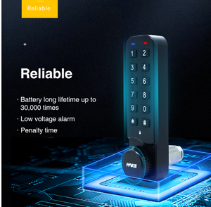 MK730 alta qualità di ufficio palestra mobili in metallo codice di sicurezza blocco intelligente Password elettronica serratura digitale con chiavi Master - Product Image 5
