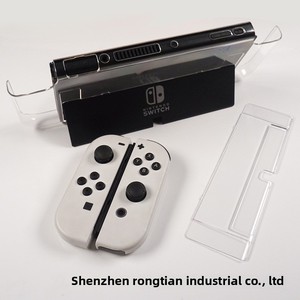 集積PCケース透明保護シェル付き任天堂OLEDコンソール用ゲームアクセサリー - Product Image 6