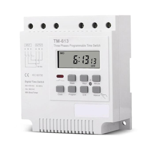 Üç fazlı 380V 25A din haftalık zamanlayıcı dijital zamanlayıcı 17 kez on/off zaman ayarlı aralığı 1 dk-168 H - Product Image 5