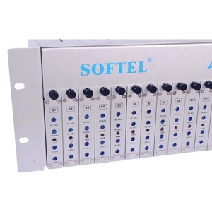 Softel 24 en 1 CATV Moduladores analógicos 24 * HD Entradas Mini modulador Canal fijo 16/24 HD/AV Opciones Head-End Modulador - Product Image 3