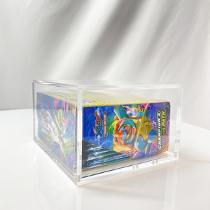 Personalizado magnético acrílico transparente Booster Box capa protetora - Product Image 4