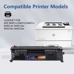 CF280a HPに適したレーザープリンターM401dne M401dw Pro 400 MFP M425dn M425dw M401a M401d M401n M401dn