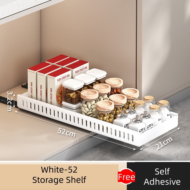 Scaffale portaoggetti-Bianco-52