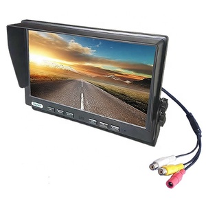 Factory Price 10.1 Inch Tft <strong>Lcd</strong> Car Tv Monitor Flip Down Image 10&quot;Color Display Screen Car Rear View DVD VCR <strong>With</strong> 2Ways <strong>AV</strong> <strong>Input</strong> - Product Image 1