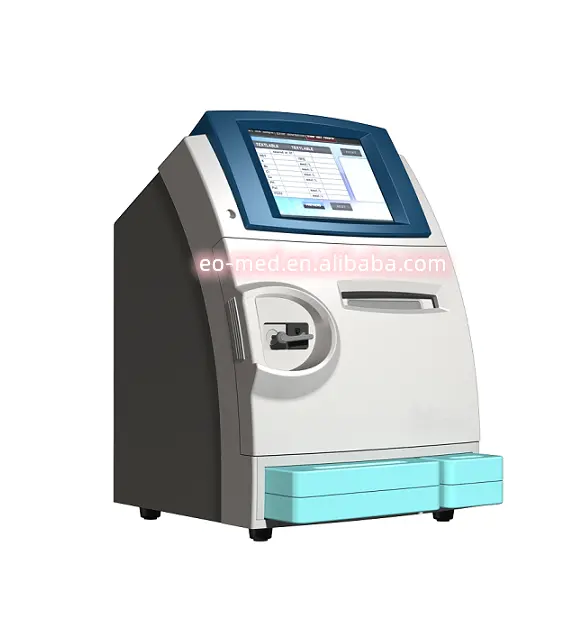 Analizador automático de Gas en sangre para laboratorio de China, dispositivo con pantalla táctil de 10,4 pulgadas de alta resolución, EOBG80, precio directo de fábrica