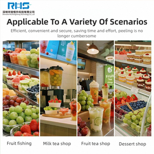 Hoàn toàn tự động sử dụng nhà điện trái cây và Berry Peeler nho Máy lột mà loại bỏ màu xanh lá cây nho pericarp - Product Image 4