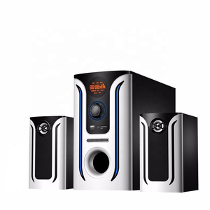 Altavoz Multimedia para cine en casa, sistema con AUX USB SD BT FM para ordenador, 2,1 - Product Image 1