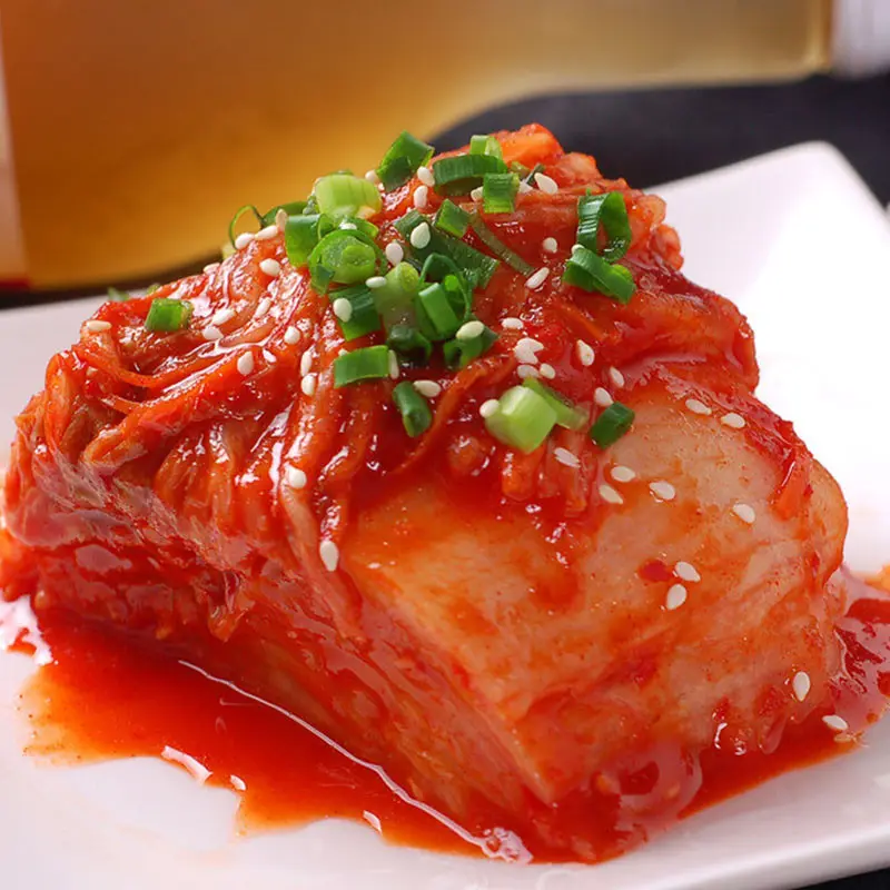 Gaishi OEM/ODM, venta al por mayor, gran oferta, repollo Kimchi coreano picante enlatado de alta calidad