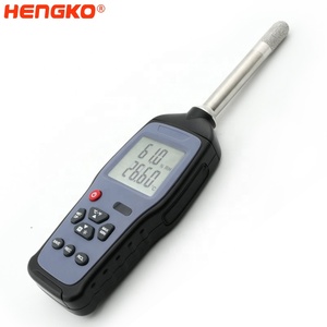 HENGKO HG972 Multifunción Termómetro de mano Higrómetro Registrador de datos de temperatura y humedad Medidor con interfaz USB