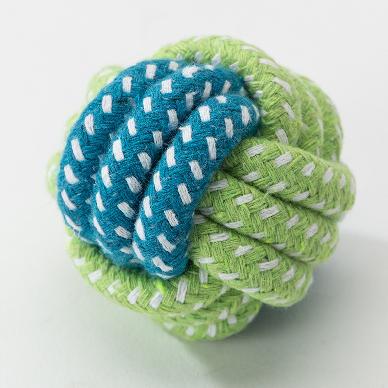 Two-color cotton ball green