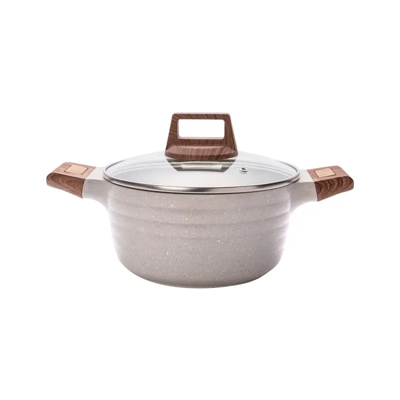 Ultima cucina Maifan Stone Soup Pot pentole antiaderenti per uso domestico multifunzione in alluminio Eco Friendly casseruola stufato pot