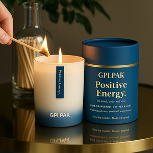 Hộp đựng nến trụ cao cấp, chất liệu giấy kraft chống thấm, dạng ống, dùng làm quà tặng, có lớp phủ mờ. - Product Image 1