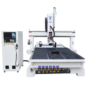 Máquina enrutadora CNC de 5 ejes ATC de fácil operación, máquina de tallado de madera, logotipo de letrero, fabricación de vallas publicitarias - Product Image 1