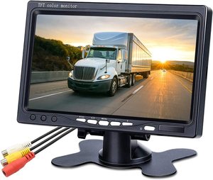 Monitor de coche de 7 pulgadas con entrada HD y AV para pantalla LCD sistema de seguridad de cámara de respaldo de coche - Product Image 5