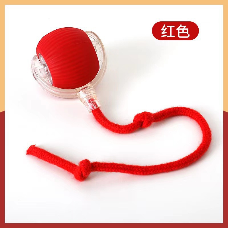 Red ball with rope-no wake-up-three-gear adjustment-boxed