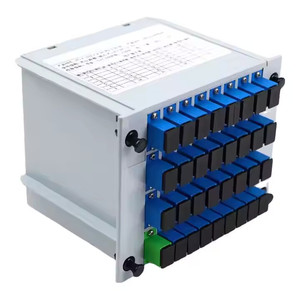 Divisor de PLC 1x4 tipo Cassette Plug Play divisor de fibra óptica RJ45 FC conector Compatible paneles de parche estándar para red 5G - Product Image 2