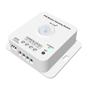 E1-RS 12-48VDC 72-192W PIR датчик движения с датчиком дневного света, подходит для RF 2,4G для одноцветной полосы света - Product Image 5
