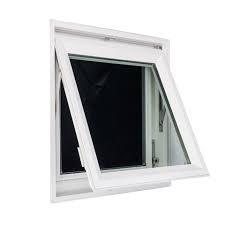 Vinyl fenster zum Verkauf Kleiner PVC-Markisen fenster PVC-Rahmen mit gehärtetem Glas - Product Image 5