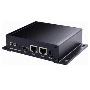 HX4009 H.265 H.264 9 in1 IPTV Transcoder IP to IP Transcoder con SRT HLS RTMP RTSP HTTP UDP Unicast/Multicast