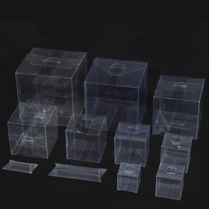カスタムプラスチックスクエア<span class=keywords><strong>PET</strong></span>透明キューブボックスつや消し<span class=keywords><strong>PVC</strong></span>パッケージクリアソフトクリースアセテートボックス - Product Image 6