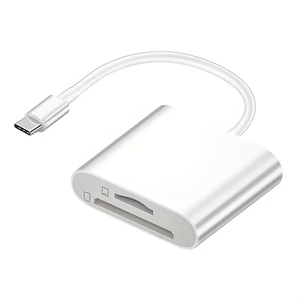 Apple USBC Multiport adaptörü için tavsiye yüksek hızlı veri iletimi kart okuyucu cep telefonu Sd kart ve Tf kart okuyucu - Product Image 1