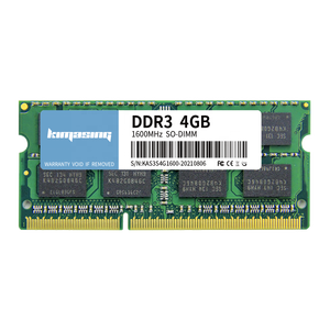 KIMASING MEMORY memoria ram LAPTOP SODIMM GREEN BOARD 1.35V 1.5V ddr3 4gb 1333 1600 parti del computer - Product Image 1