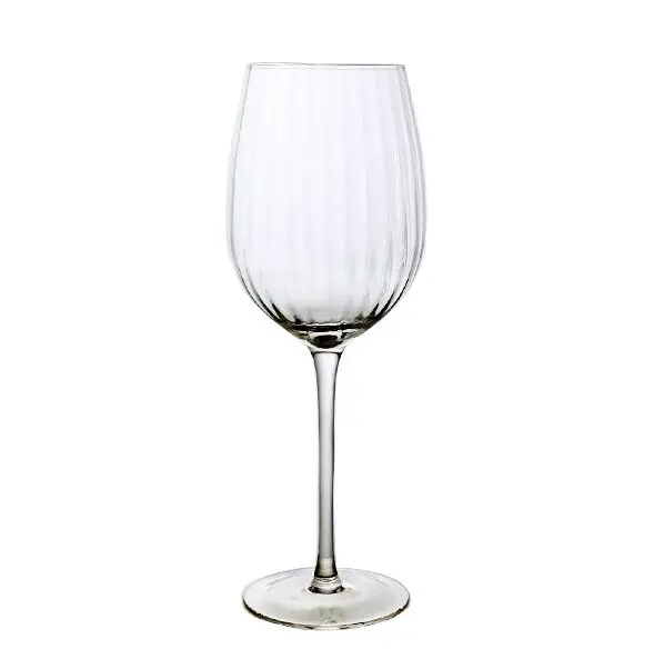 El üflemeli şarap bardağı 570ml 19oz oyulmuş şarap bardağı es küçük uzun kök şarap bardağı