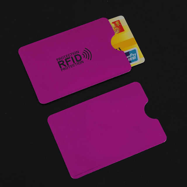 RFID rose rouge