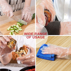 Giang Tô Găng Tay Nitrile Găng Tay Trong Suốt Không Có Bột Vinyl Wally Nhựa PVC Kiểm Tra Găng Tay Chống Cắt Chống Trượt Chống Nhiệt - Product Image 5