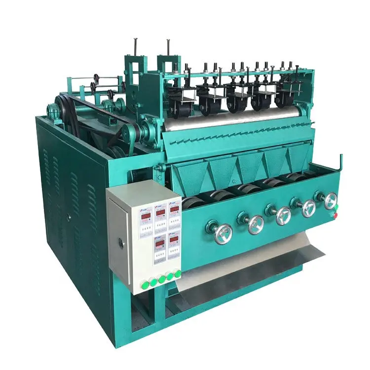 High Quality Metallic Scourer Sponge Steel Wire Sponge Scrubber Making Machine with Competitive Price
