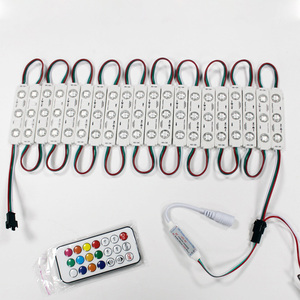 Vendita calda modulo LED a colori RGB 2811 IC SMD 5050 RGB modulo led Full Color 0.75w controller utilizzato 12v