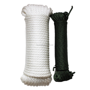 Cuerda estática de doble PP original, cuerda trenzada plana de poliéster de nailon con extremo de bucle de plástico para embalaje - Product Image 5