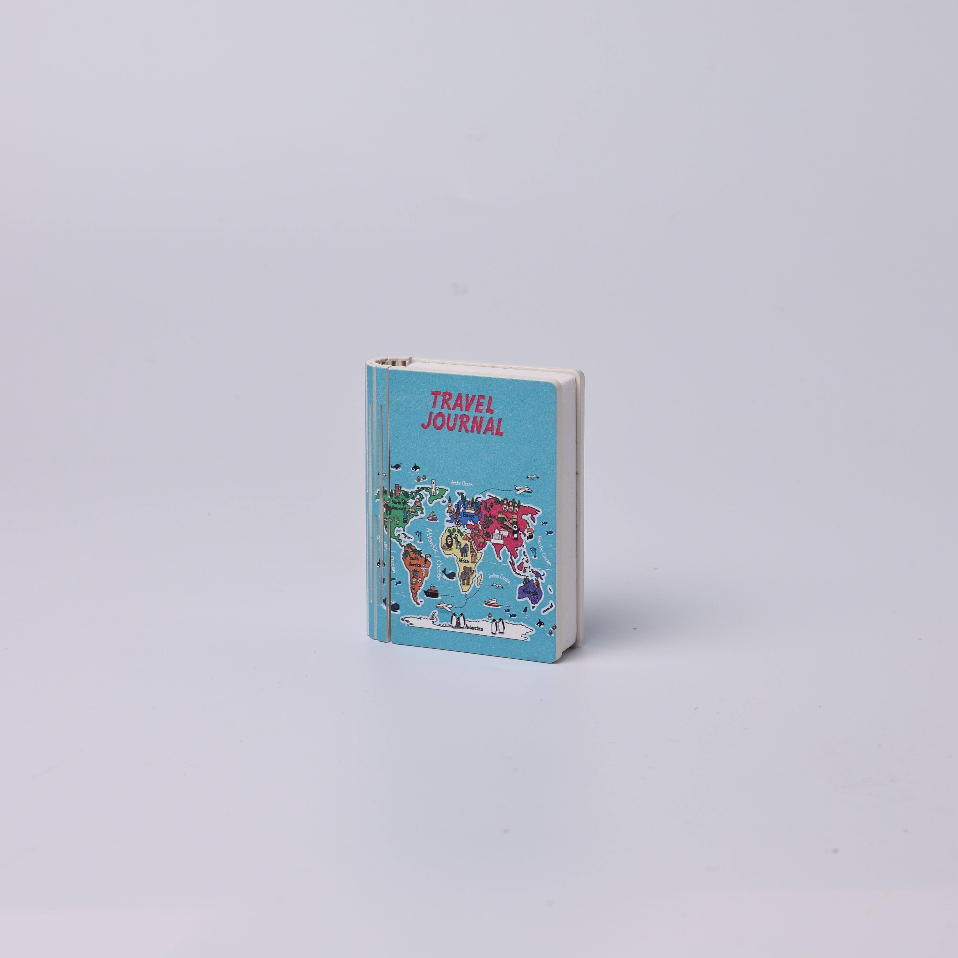 Blue-ABS mini book lamp