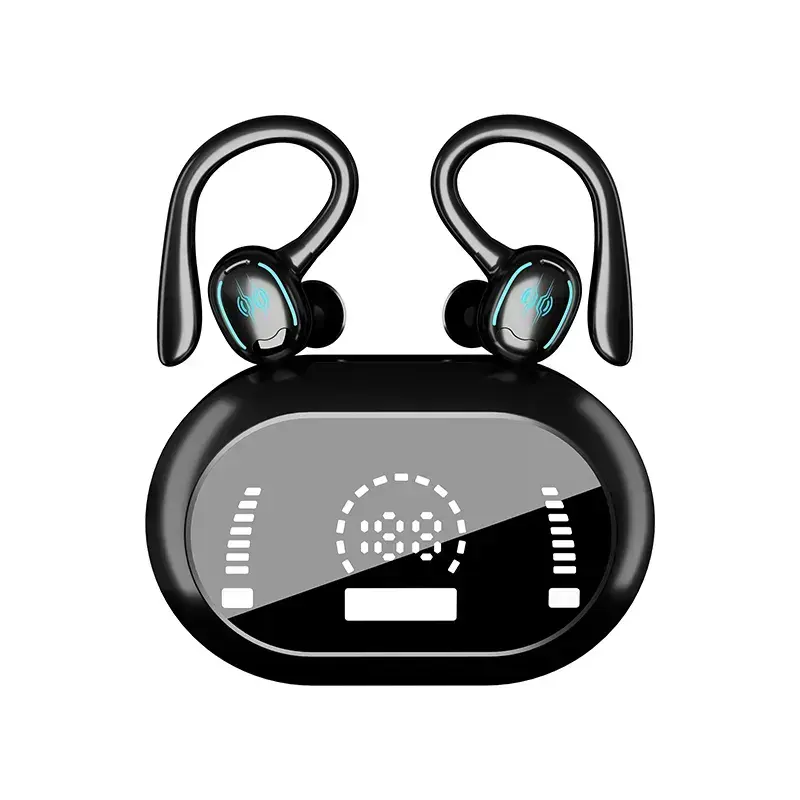 YYK-635 Sport Blue tooth 5.2 Headphones Wireless Earbuds Noise Cancelling Earphones Earhooks Headset 10H HiFi Music Time