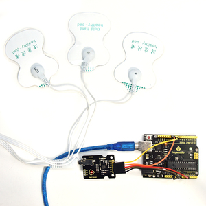 Keyestudio AD8232 ECG misurazione cardiofrequenzimetro Kit modulo sensore per Arduino R3 - Product Image 5