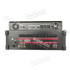 PAKLAM ses yeni DM-16 16 kanal profesyonel ses dijital mikser çift DSP etkileri USB kayıt dijital karıştırma masası konsolu - Product Image 1