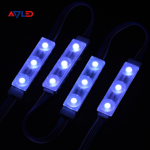 กล่องไฟโฆษณาโมดูล LED RGB 3ดวงโมดูลไฟ LED 175องศากันน้ำ IP68 - Product Image 1