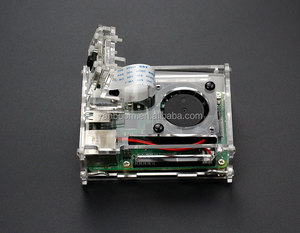 <strong>Raspberry</strong> <strong>Pi</strong> 4B Acrylic <strong>case</strong> with Cooling Fan Compatible with 3.5 Inch Screen and Camera - Product Image 5