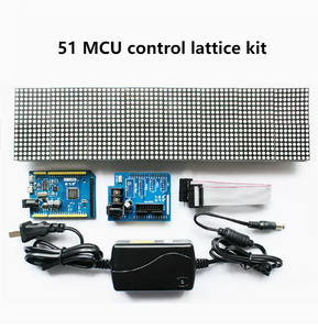 Modulo LED a matrice di punti display a cascata 51 MCU a matrice di punti scheda di sviluppo UNO51 SCM controlla la suite reticolare - Product Image 3