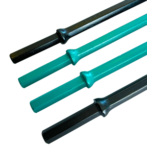 2024 fabrika fiyat QSAAA 22mm 108mm kaya Drilll aracı altıgen madencilik R25H22 Shank End 7 11 12 derece R25 H22 matkap konik çubuk - Product Image 1