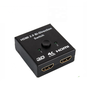 Interruptor bidireccional de 2 vías, HDMI, OEM, 4K, Ultra HD, 30hz, 2 entradas, 1 salida, 2x1 AB, conversión inteligente bidireccional, divisor de pantalla HD