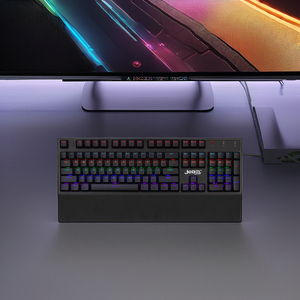 RGB beleuchtete universelle Office-Gaming-Office-Tastatur Switch-Spiel profession elle Tastatur Mechanische numerische Tastatur verkabelt - Product Image 2