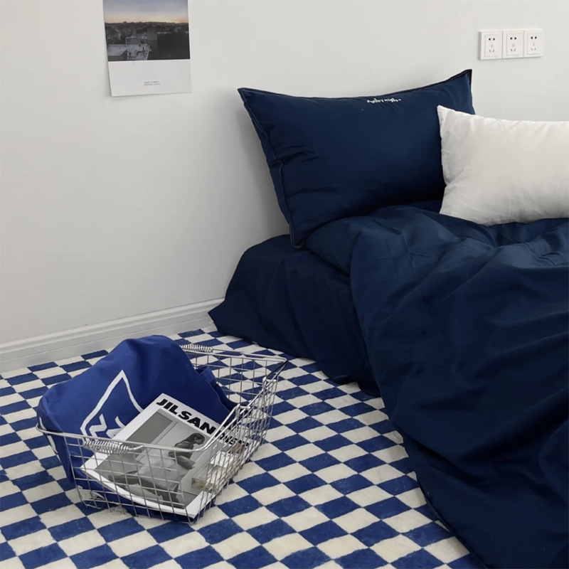 Blue chessboard