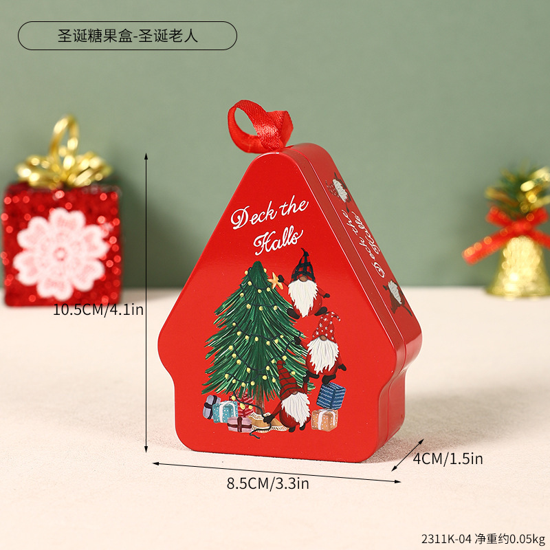 2311K-04 Christmas Candy Box - Santa Claus