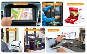 Kleines LCD-Display 7-Zoll-Touchscreen für Raspberry Pi 5 4B 3B - Product Image 5