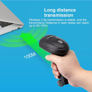 Factory Supply Cheap Price Large Battery Wired QR <strong>Code</strong> Barcode Reader Hot Sale Wireless 2D <strong>Scanners</strong> for Cargo and Payment - Product Image 4